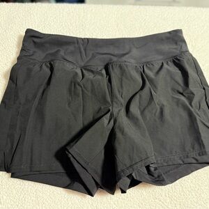 90 Degree By Reflex Black Performance Shorts